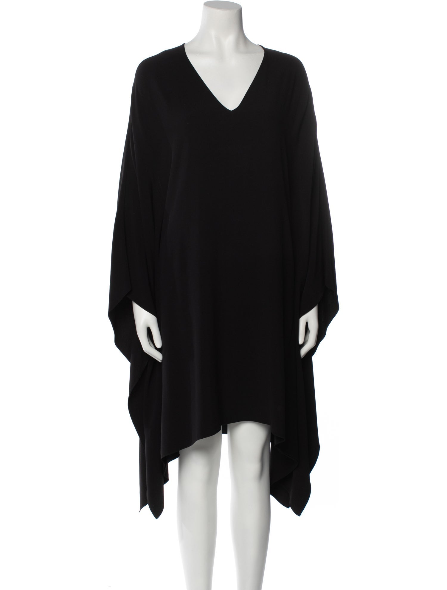 Ralph Lauren Purple Label V-Neck Knee-Length Dress